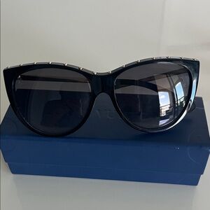 Louis Vuitton Black Studded Sunglasses